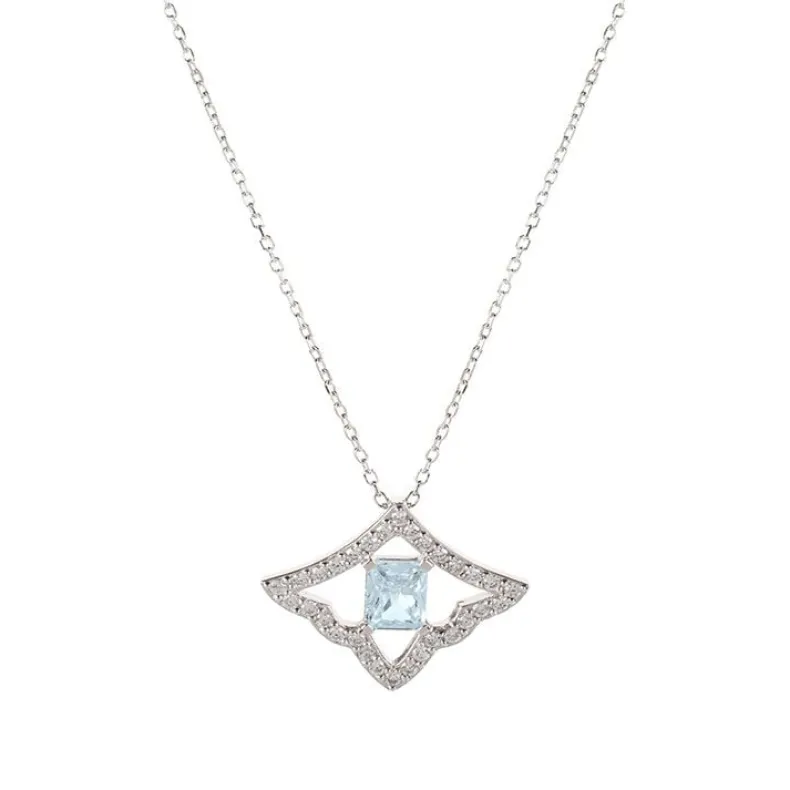 Brazilian Aquamarine Necklace