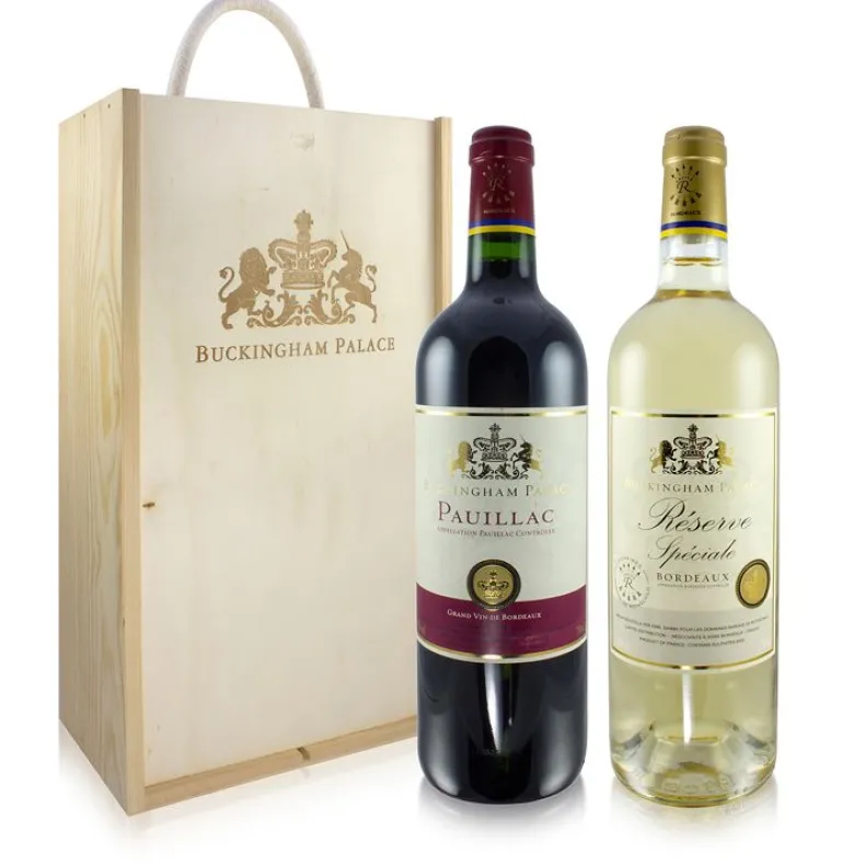Buckingham Palace Claret & Reserve Blanc Wine Gift Set