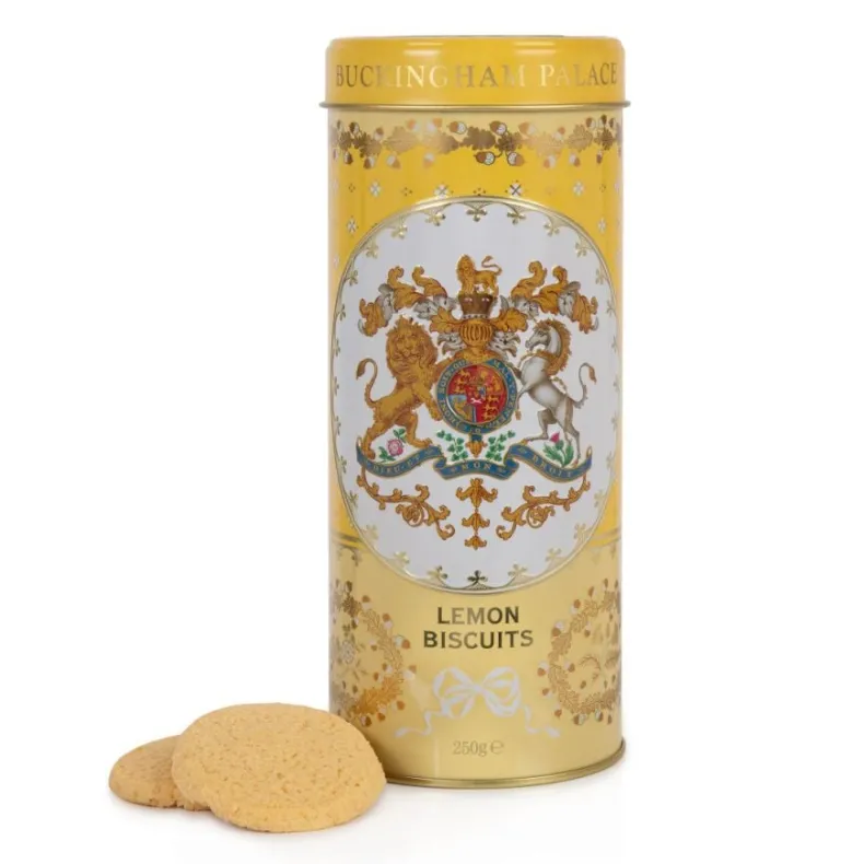 Buckingham Palace Lemon Shortbread Biscuit Tin