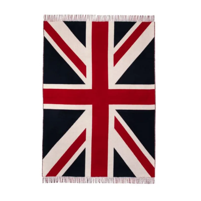 Buckingham Palace Union Flag Wool Blanket