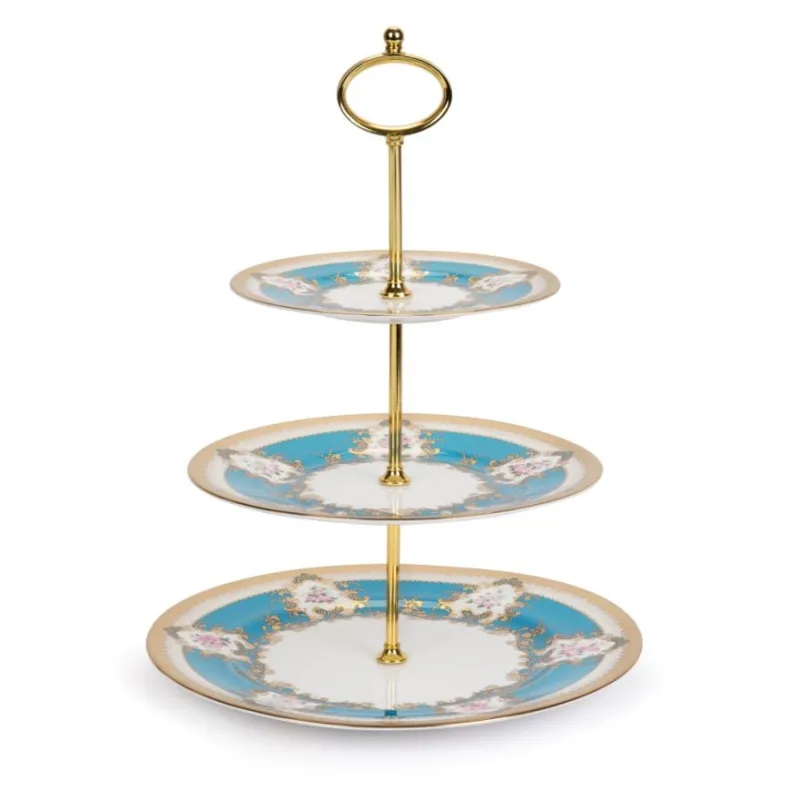 Coat Of Arms 3 Tier Cake Stand