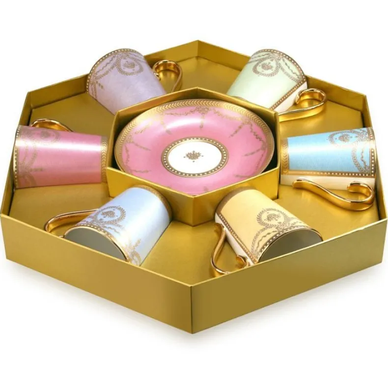 Imperial Russian Coffee Cup And Saucer Set